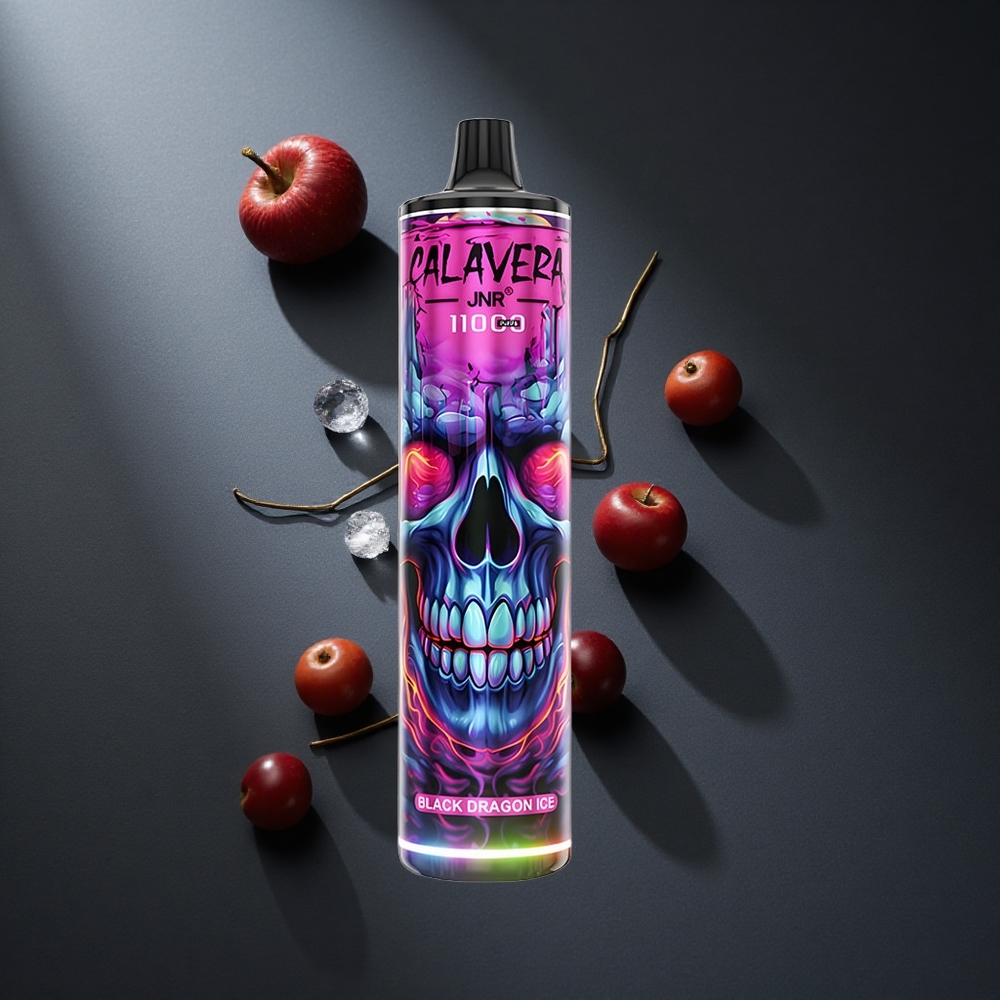 Hielo de Dragón Negro JNR Calavera 11000 Puffs 21ml Capacidad de E-Líquido Peru wholesale