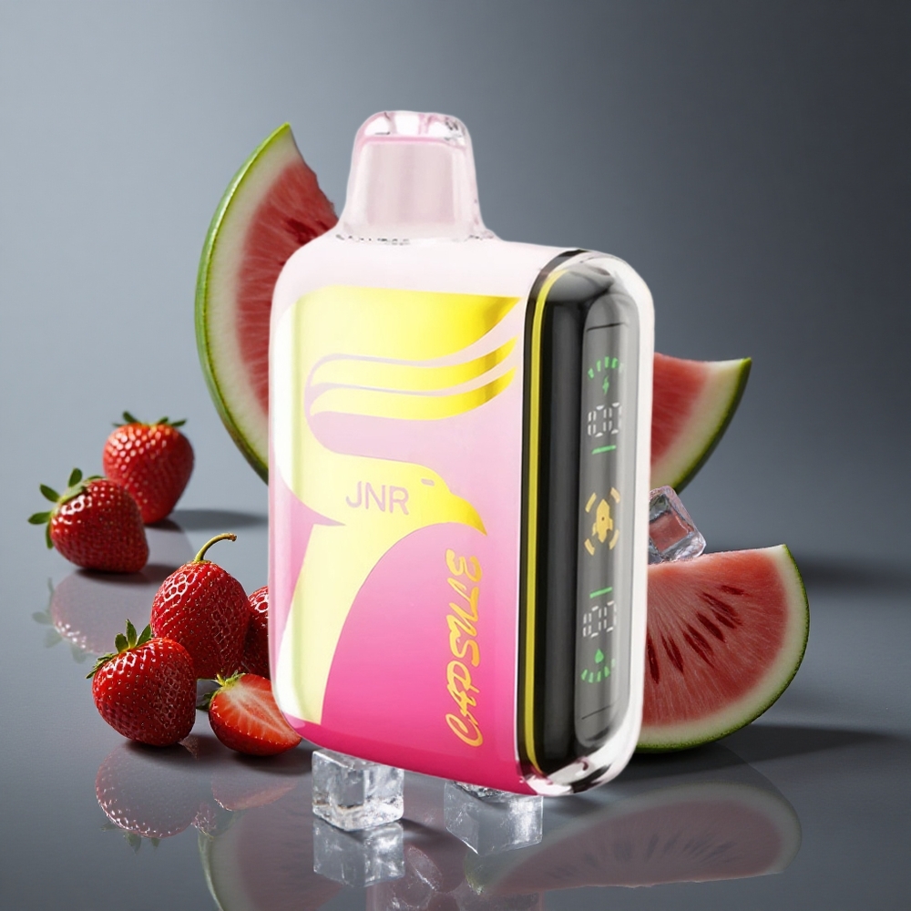 Fresa Sandía Hielo JNR Capsule 15000 Puffs 20ml Pantalla LED Inteligente Peru wholesale