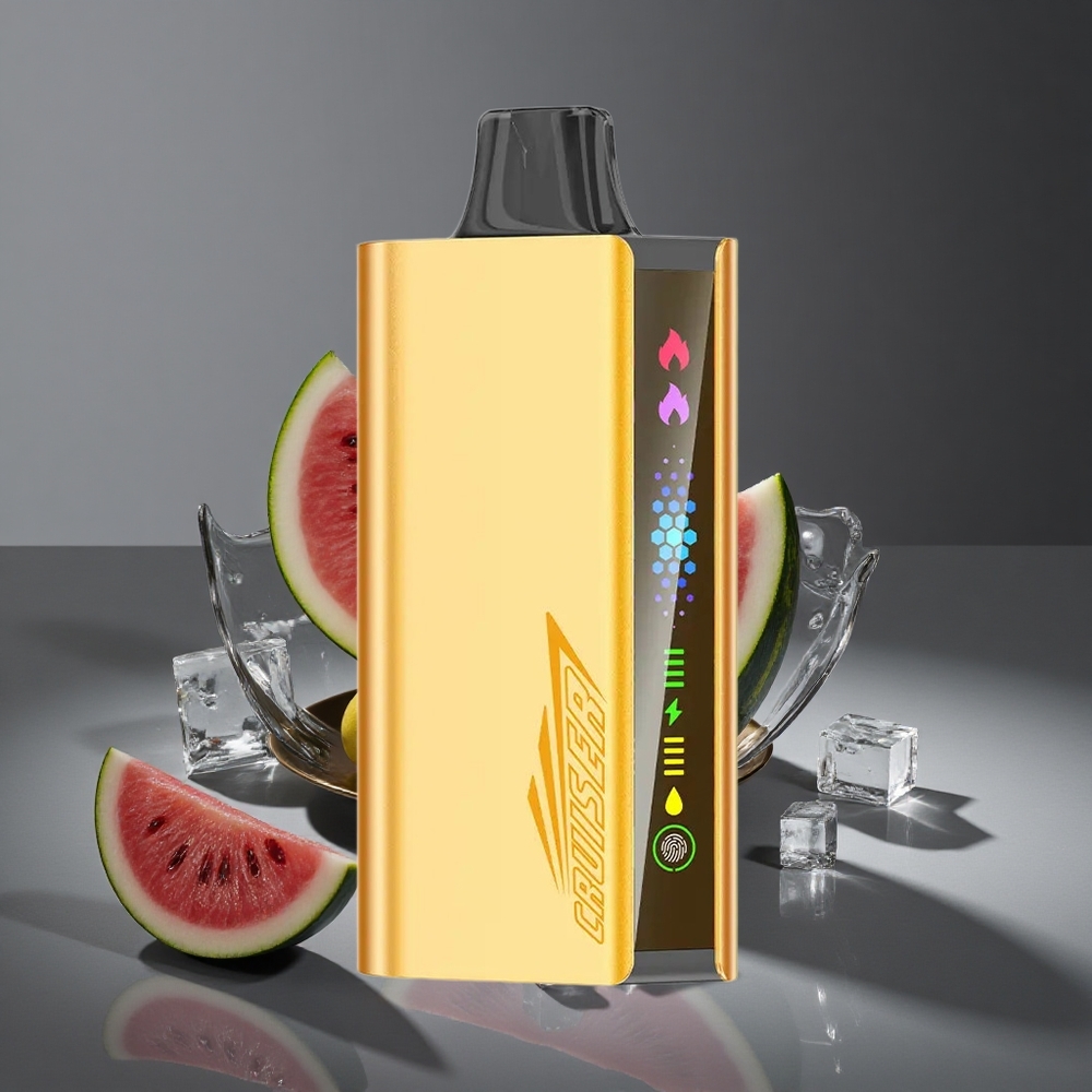 Sandía Helada JNR Cruiser 12000 Puffs Batería Incorporada 3500 mAh Pantalla Animada Peru wholesale