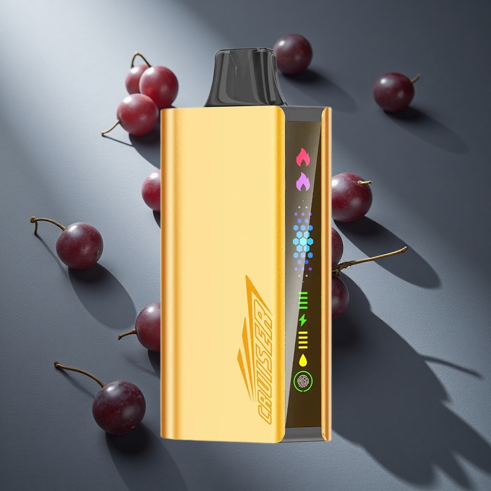 Uva Helada JNR Cruiser 12000 Puffs Batería Integrada 3500 mAh Pantalla Animada Peru wholesale