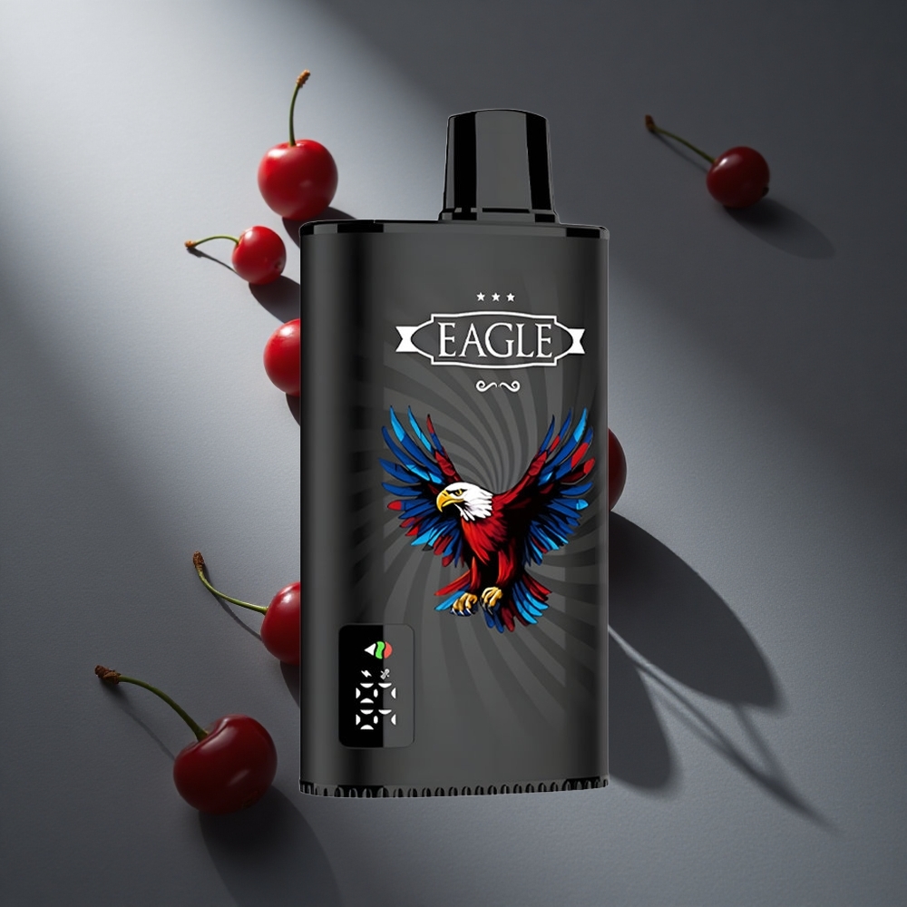 Cereza Cola JNR EAGLE Smart 23000 Puffs Pantalla Digital Batería 750mAh Peru wholesale