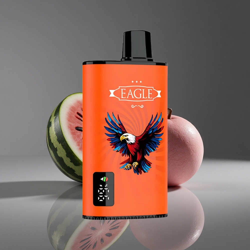 Chicle de Sandía JNR EAGLE Smart 23000 Puffs Pantalla Digital y Bobina Mesh 1.0ohm Peru wholesale