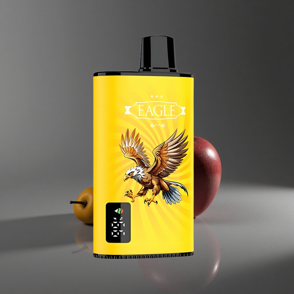 Doble Manzana JNR EAGLE Smart 23000 Puffs Pantalla Digital y Batería 750mAh Peru wholesale