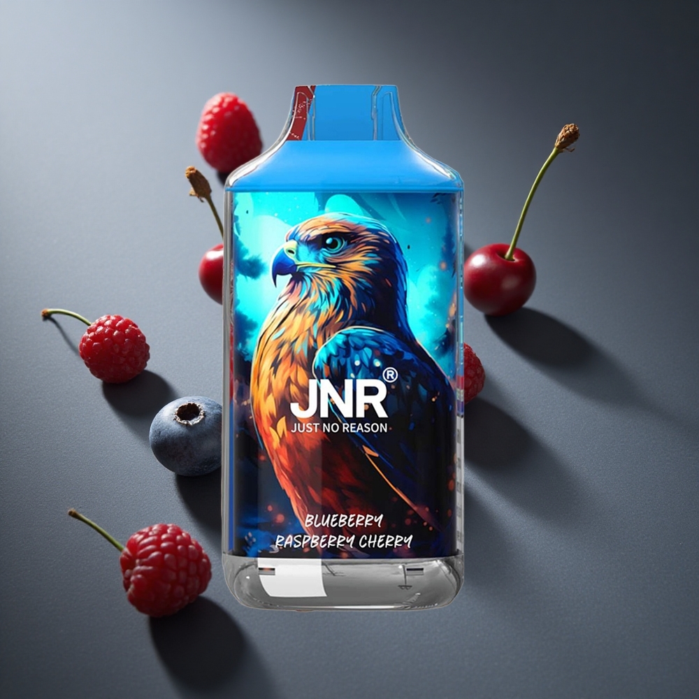Arándano Frambuesa Cereza JNR Falcon 16000 Puffs 22ml Pantalla LED Inteligente Peru wholesale