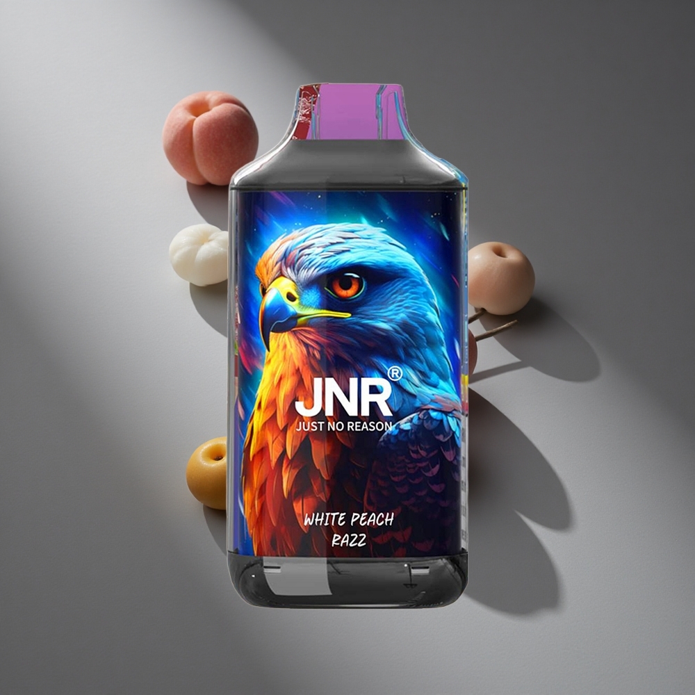 Durazno Blanco Frambuesa JNR Falcon 16000 Puffs Pantalla LED Inteligente 22ml Peru wholesale