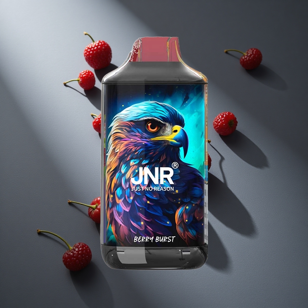 Explosión de Bayas JNR Falcon 16000 Puffs 22ml Capacidad de E-líquido y Pantalla LED Inteligente Peru wholesale