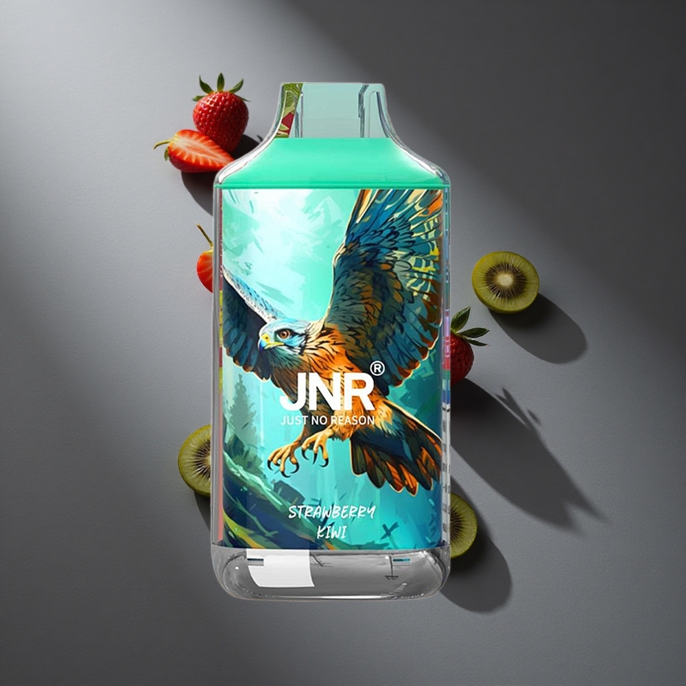 Fresa Kiwi JNR Falcon 16000 Puffs 22ml Pantalla LED Inteligente Peru wholesale