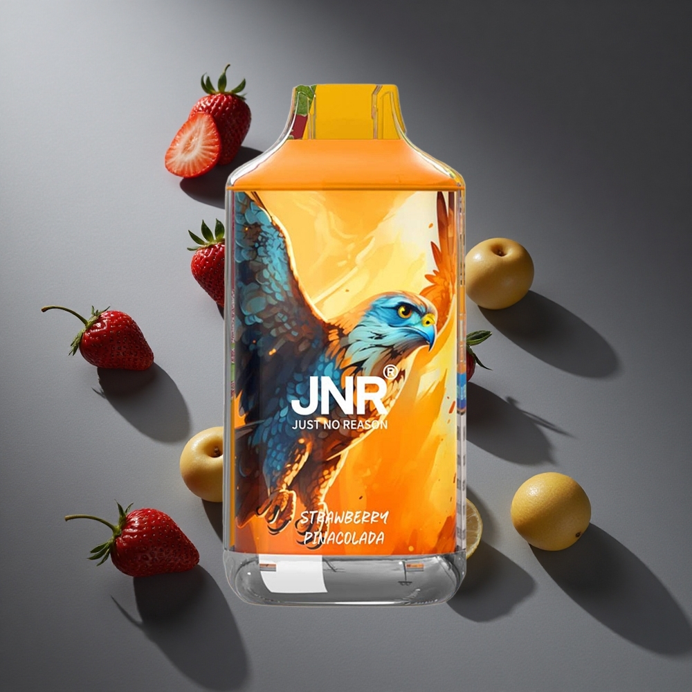 Fresa Piña Colada JNR Falcon 16000 Puffs 22ml LED Pantalla Inteligente Peru wholesale