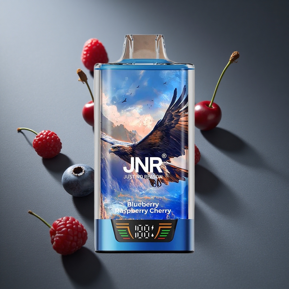Arándano Frambuesa Cereza JNR Falcon Pro 28000 Puffs 30ml 5% Nicotina Perú wholesale