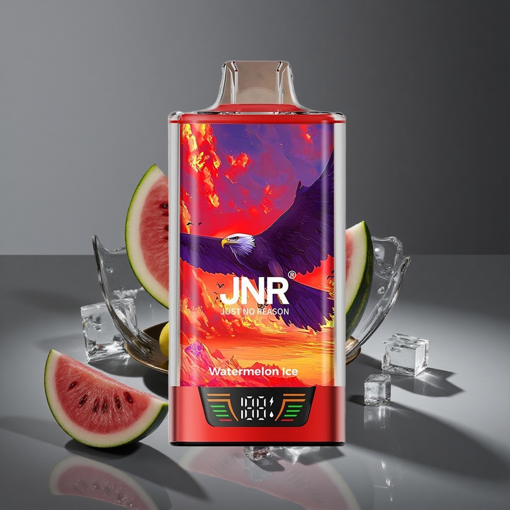 Sandía Hielo JNR Falcon Pro 28000 Puffs 30ml Recargable USB Tipo-C Peru wholesale