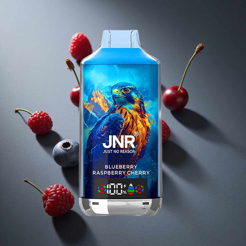 Arándano Frambuesa Cereza JNR Falcon X 18000 Puffs 24ml Doble Malla Peru wholesale