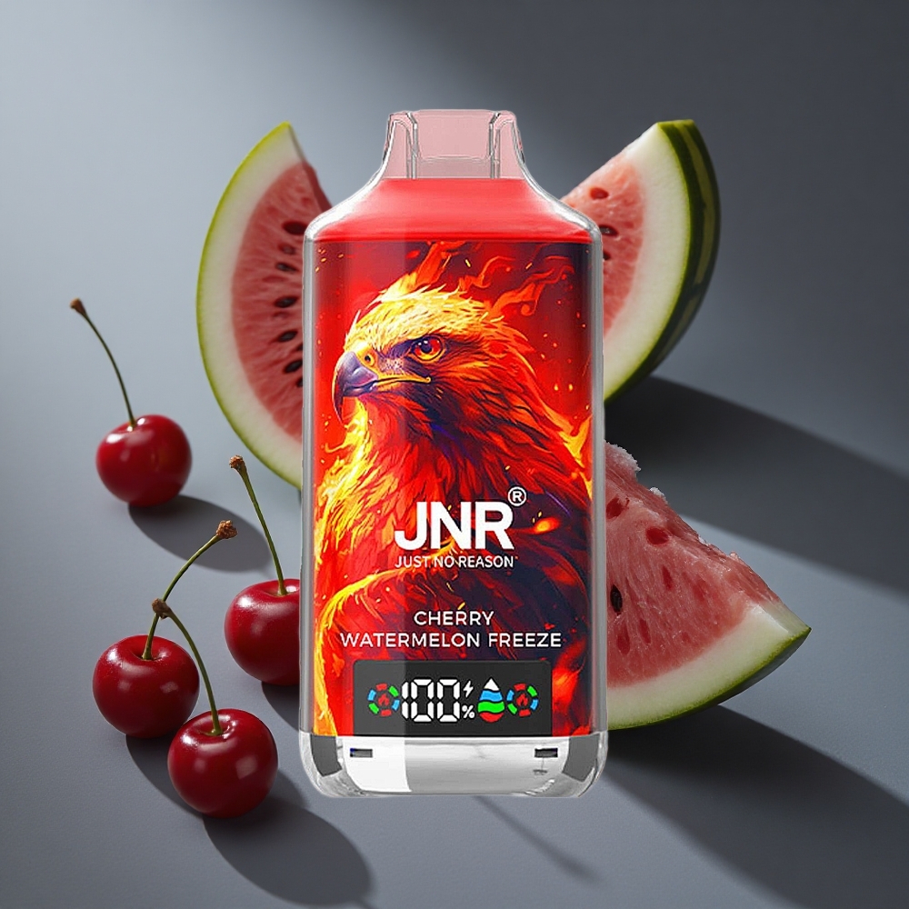 Cereza Sandía Helada JNR Falcon X 18000 Puffs Doble Malla Digital Peru wholesale