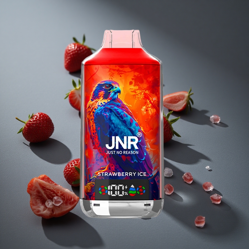 Fresa Helada JNR Falcon X 18000 Puffs Pantalla Digital Peru wholesale