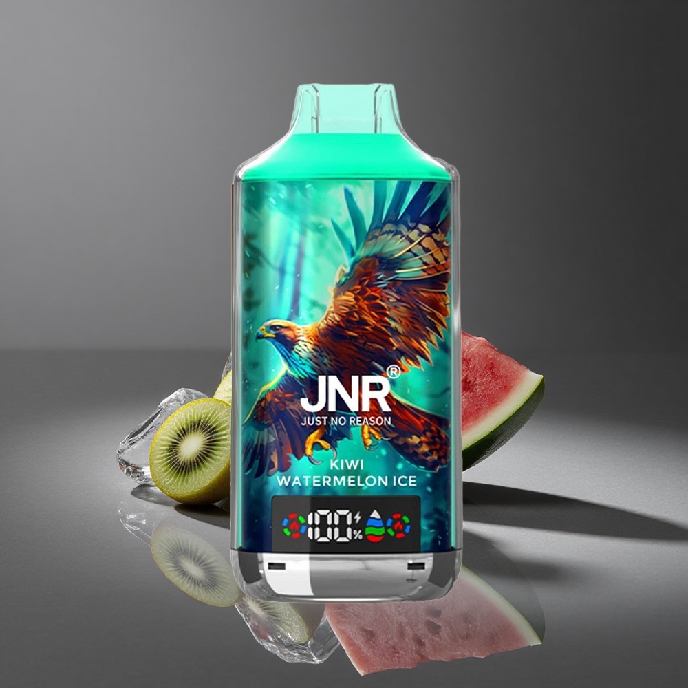 Kiwi Sandía Hielo JNR Falcon X 18000 Puffs 24ml Dual Malla Perú wholesale