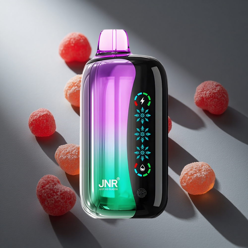 Cerezas Ácidas Gomitas JNR Flex 21000 Puffs Pantalla Táctil Peru wholesale