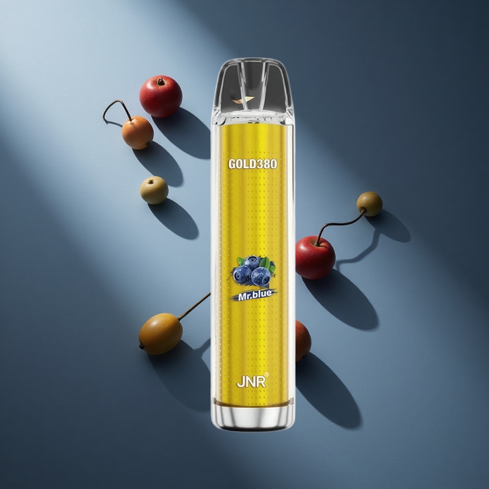 Azul Mr JNR Gold380 6000 Puffs Batería 1500mAh Peru wholesale