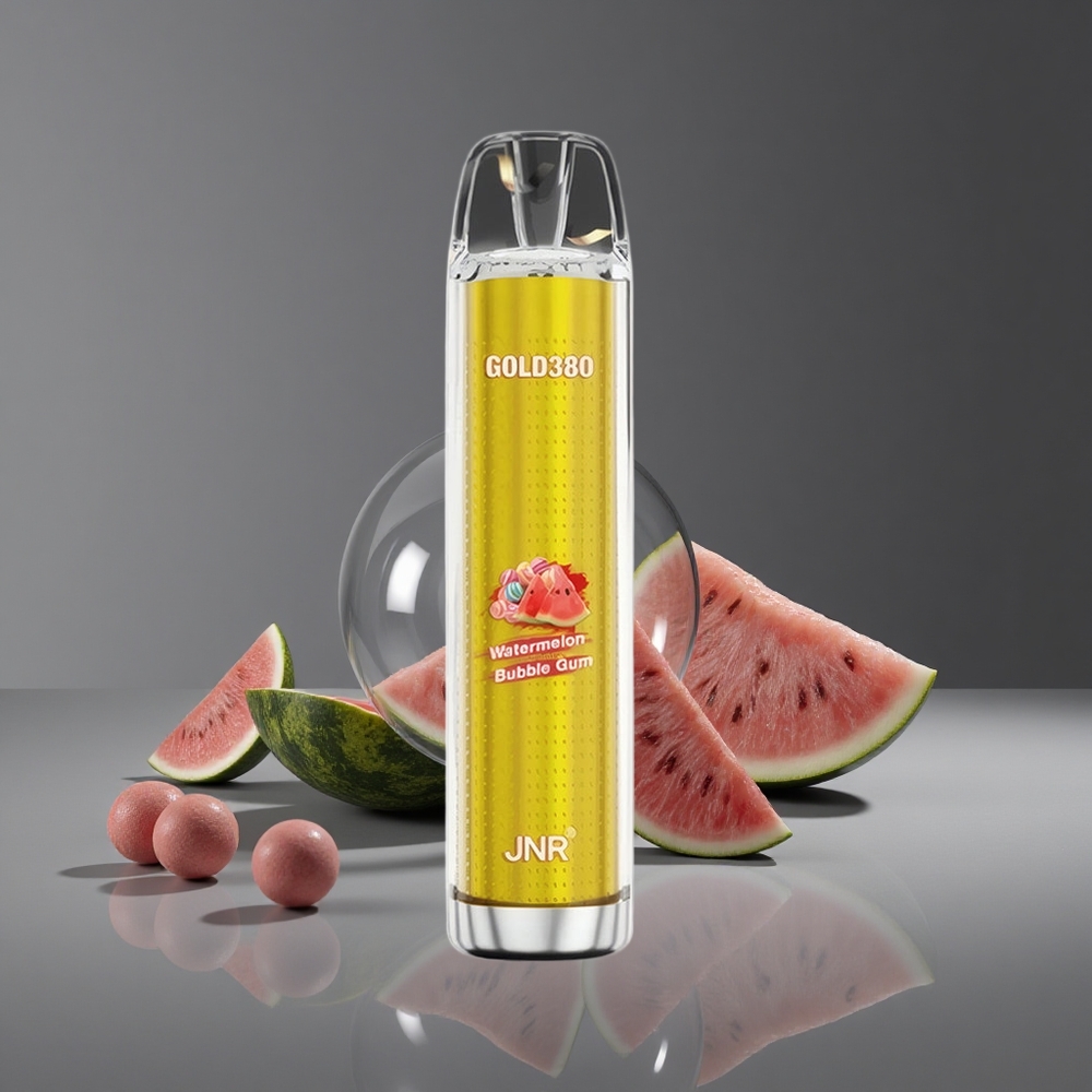 Chicle Sandía JNR Gold380 6000 Puffs 13ml Capacidad de Líquido Peru wholesale