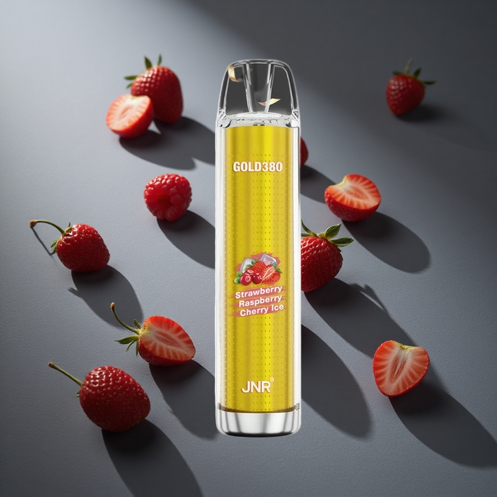 Fresa Frambuesa JNR Gold380 6000 Puffs 13ml Capacidad de e-Líquido Peru wholesale