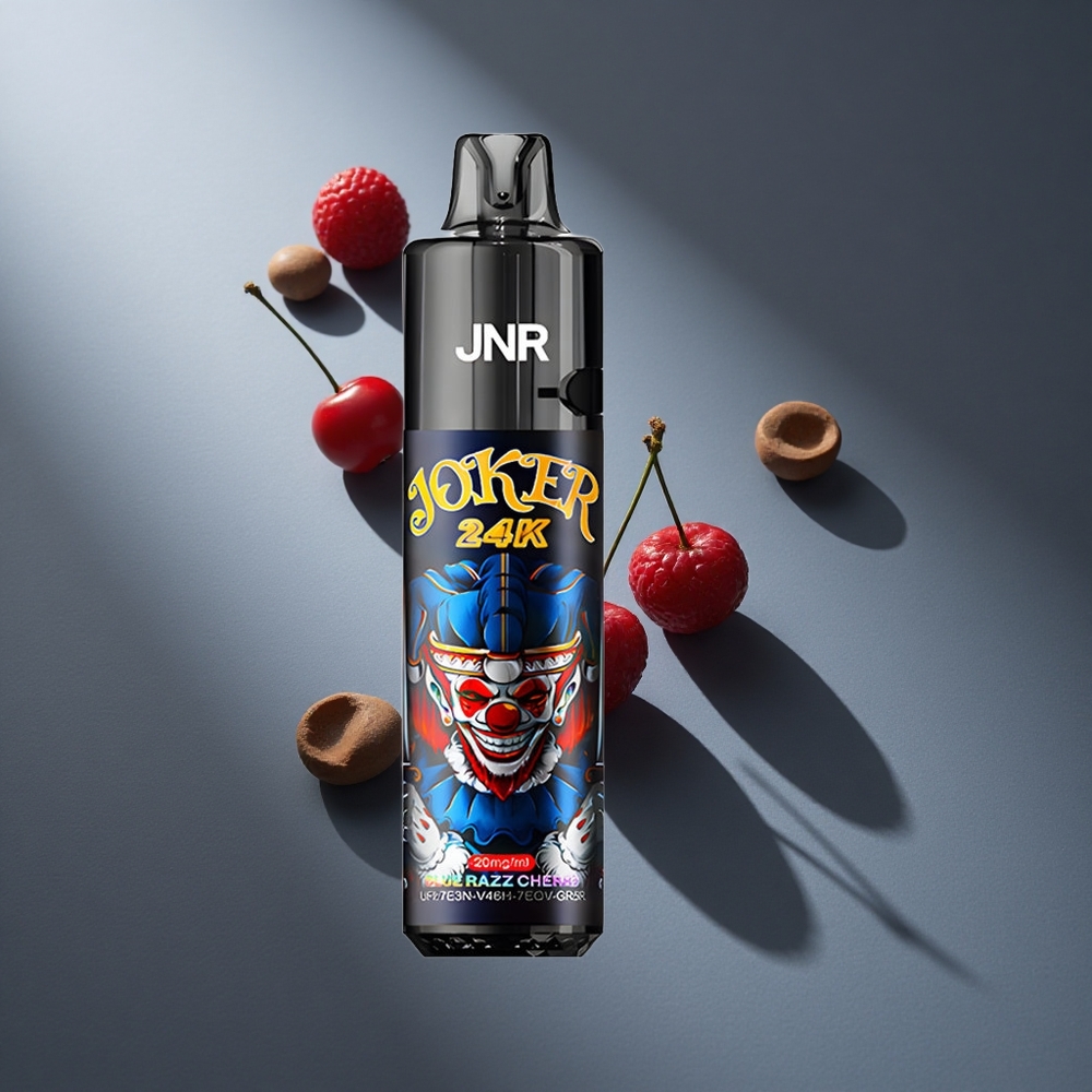 Cereza Frambuesa Azul JNR Joker 24000 Puffs 2% Nicotina Recargable Peru wholesale