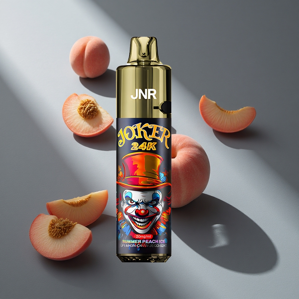 Durazno Helado de Verano JNR Joker 24000 Puffs Pod Recargable 2+10ml Peru wholesale