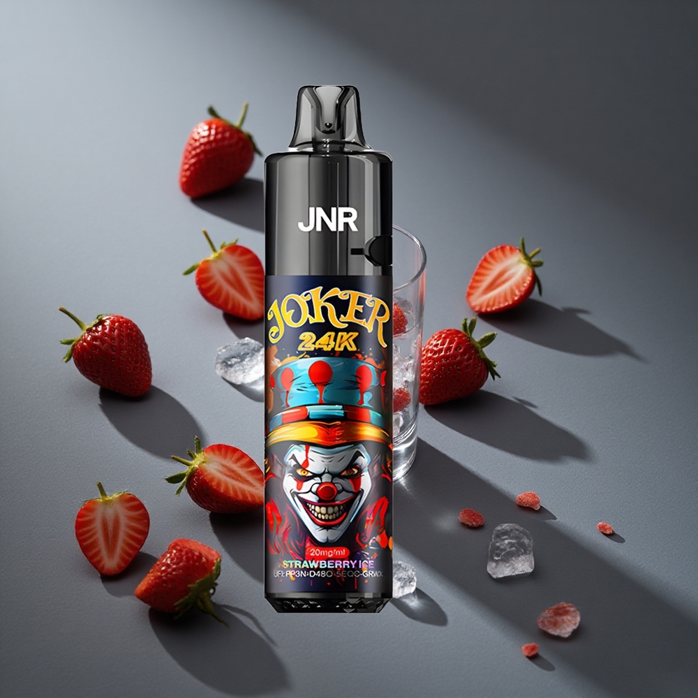 Fresa Hielo JNR Joker 24K Puffs 2% nicotina 800mAh Peru wholesale