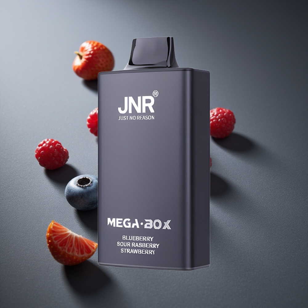 Arándano Agrio Frambuesa Fresa JNR Mega Box 25000 Puffs Capacidad de 30ml Dual Mesh Coil Peru wholesale