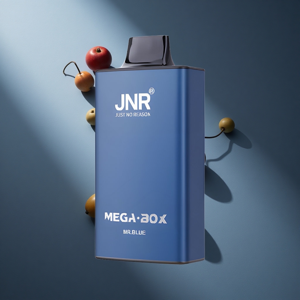 Azul JNR Mega Box 25000 Puffs Batería 850mAh Tipo-C Peru wholesale