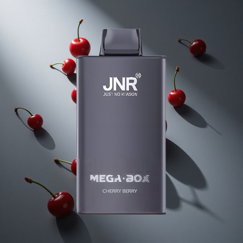 Cereza Baya JNR Mega Box 25000 Puffs Capacidad de E-líquido 30ml Tipo-C Carga Rápida Peru wholesale