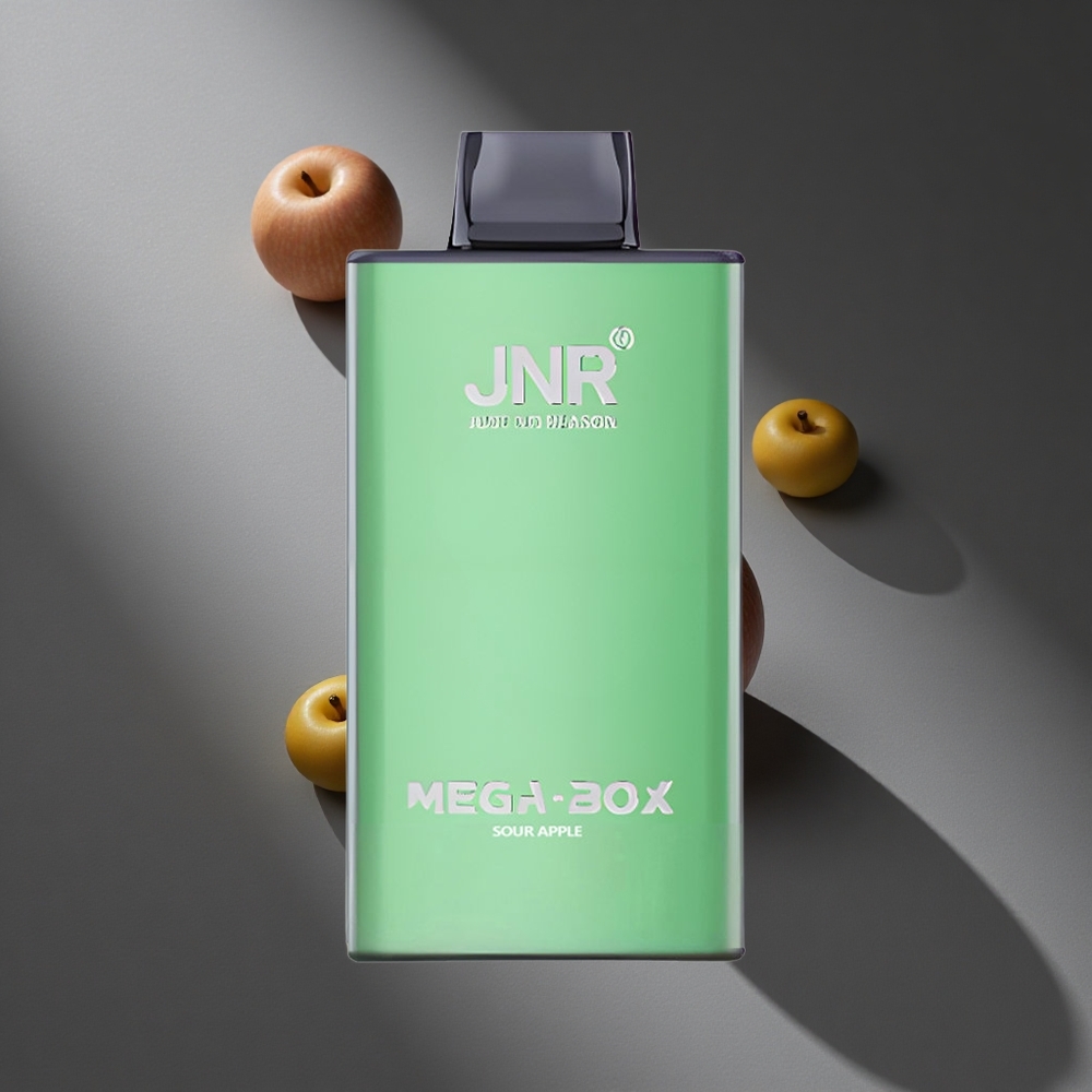 Manzana Ácida JNR Mega Box 25000 Puffs Capacidad de 30ml Perú wholesale