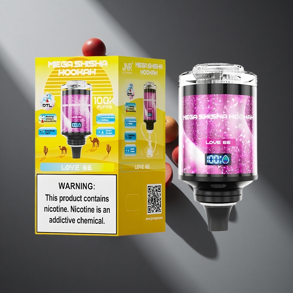 Amor 66 JNR Mega Shisha Hookah 100000 Puffs Pantalla inteligente interactiva Peru wholesale