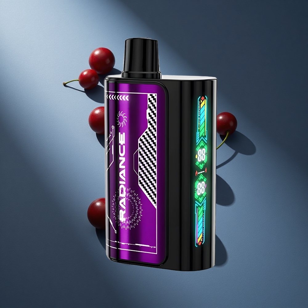 Cereza Azul Frambuesa JNR Radiance 31000 Puffs Pantalla Inteligente Peru wholesale