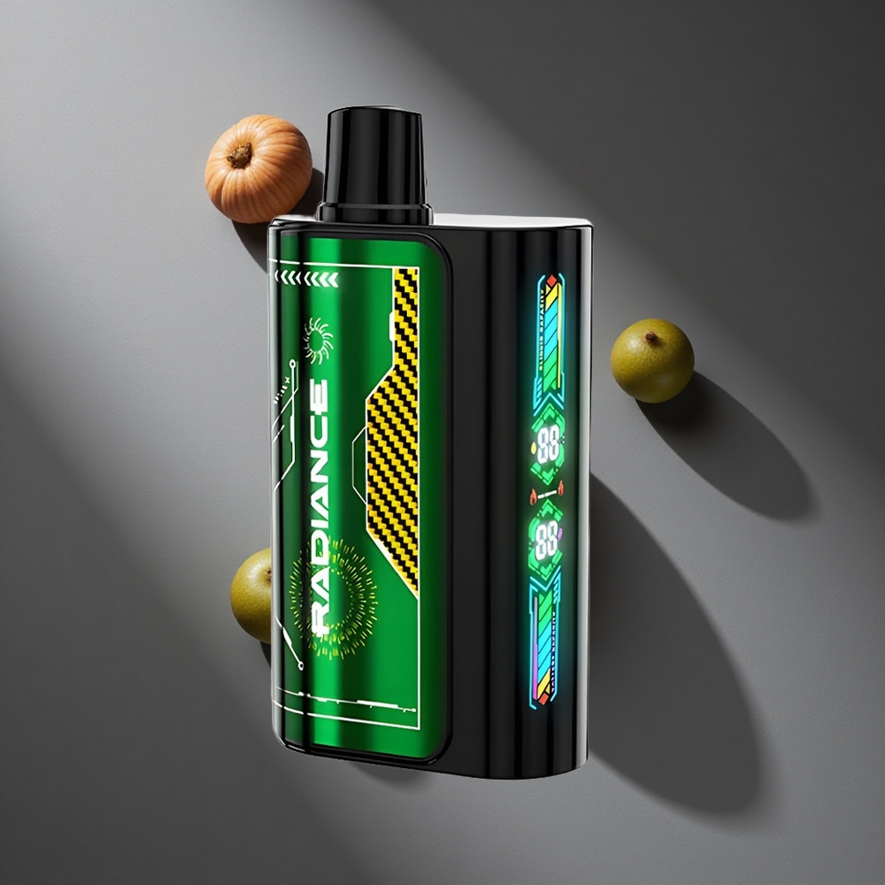 Maracuyá Kiwi JNR Radiance 31000 Puffs Pantalla Inteligente Peru wholesale