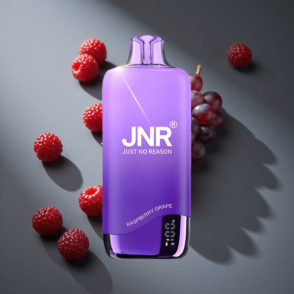 Frambuesa Uva JNR Rainbow 10500 Puffs Batería 600mAh Carga USB Type-C Peru wholesale