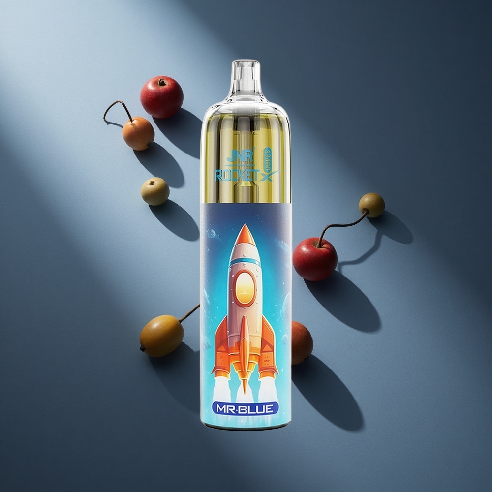 Azul Mr JNR Rocket-X 12400 Puffs Batería 850mAh Tipo-C Carga Rápida Peru wholesale