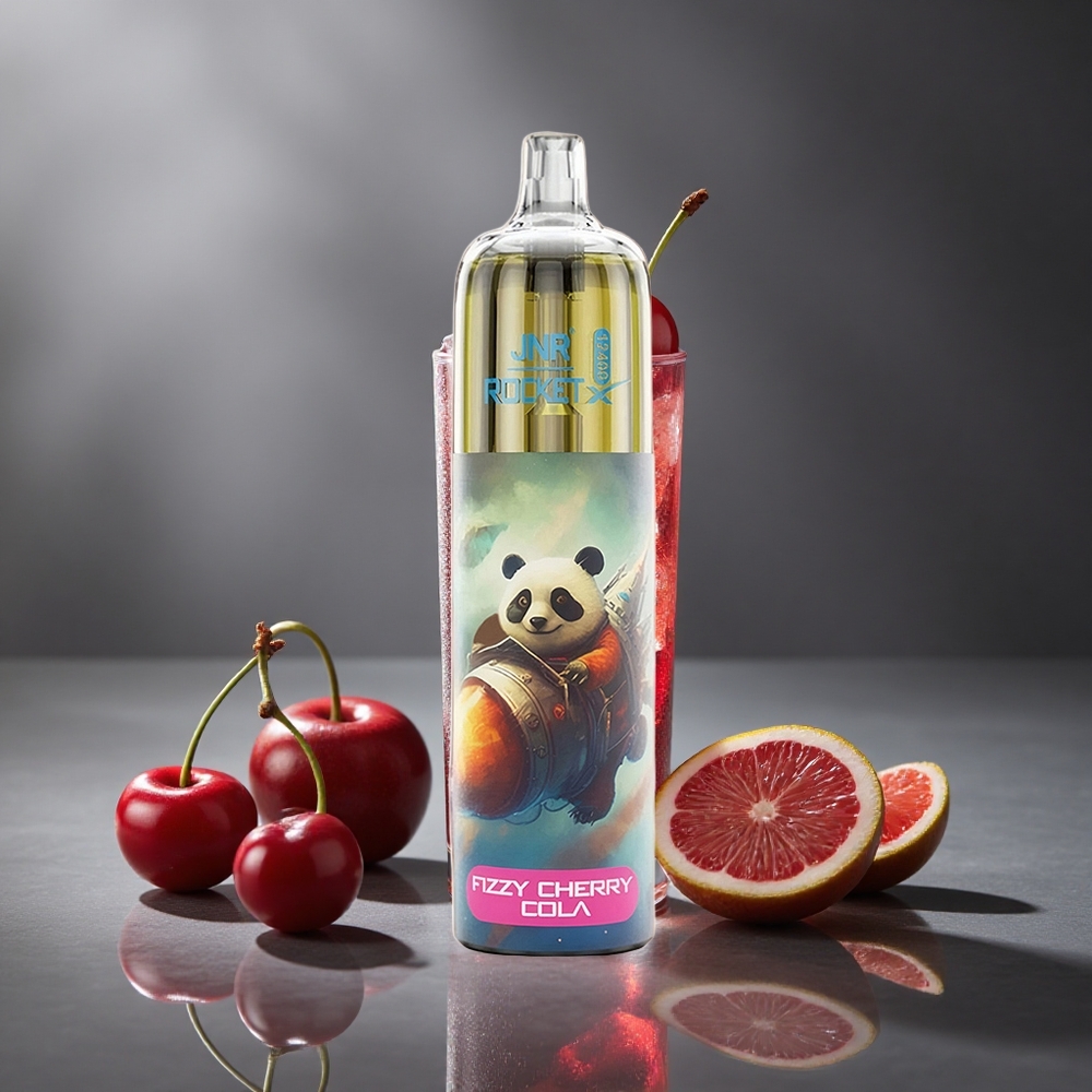 Cereza Refresco de Cola Fizzy JNR Rocket-X 12400 Puffs Batería de 850mAh Flujo de Aire Ajustable Peru wholesale