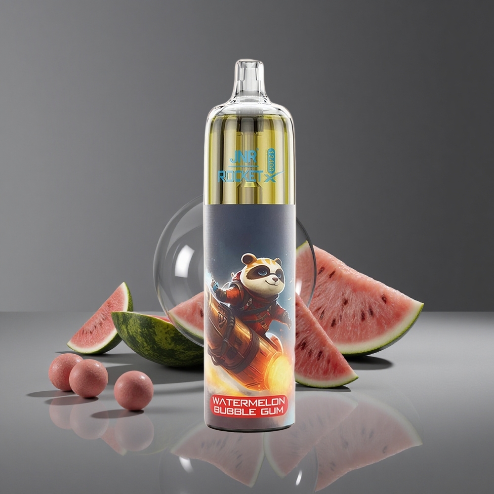 Chicle de Sandía JNR Rocket-X 12400 Puffs Batería 850mAh Carga Rápida Tipo-C Peru wholesale