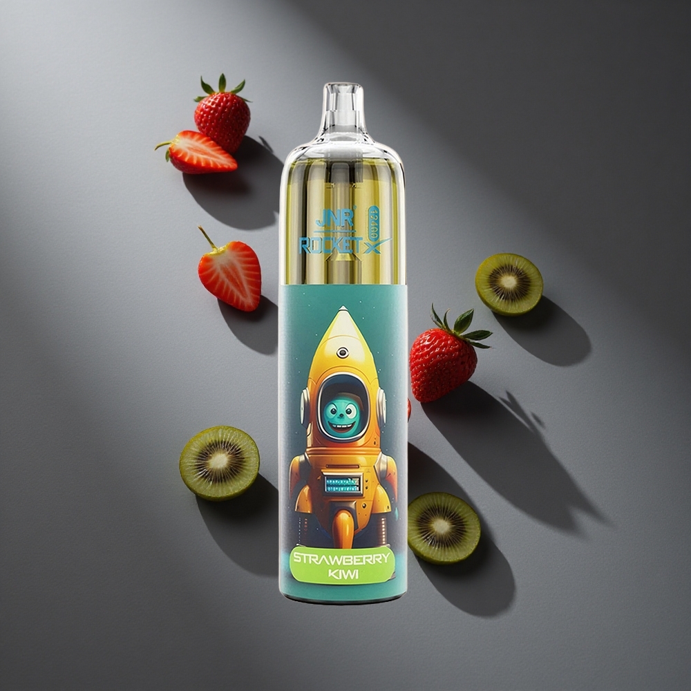 Fresa Kiwi JNR Rocket-X 12400 Puffs Batería 850mAh Carga Tipo-C Peru wholesale