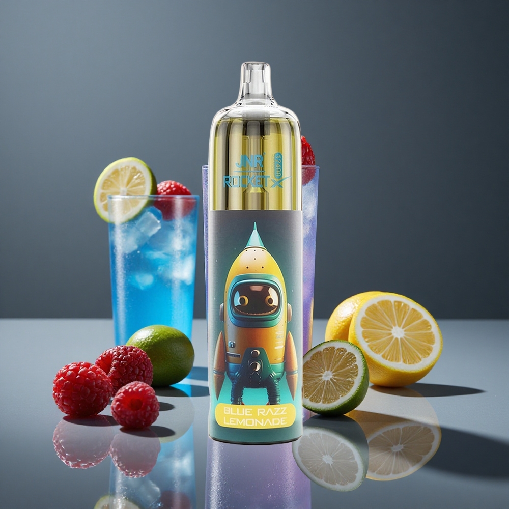 Limonada Frambuesa Azul JNR Rocket-X 12400 Puffs Batería 850mAh Carga Rápida Type-C Peru wholesale