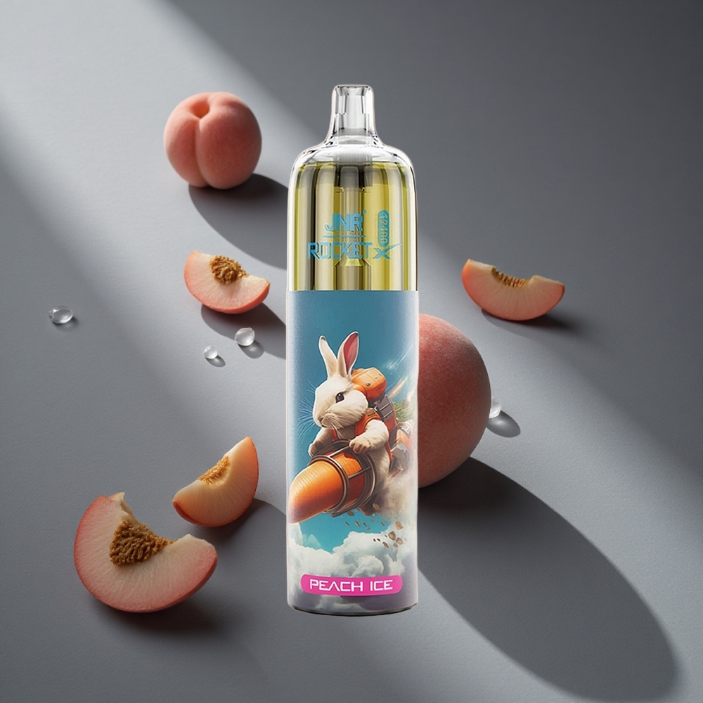 Melocotón Hielo JNR Rocket-X 12400 Puffs Batería 850mAh Carga Rápida Type-C Peru wholesale