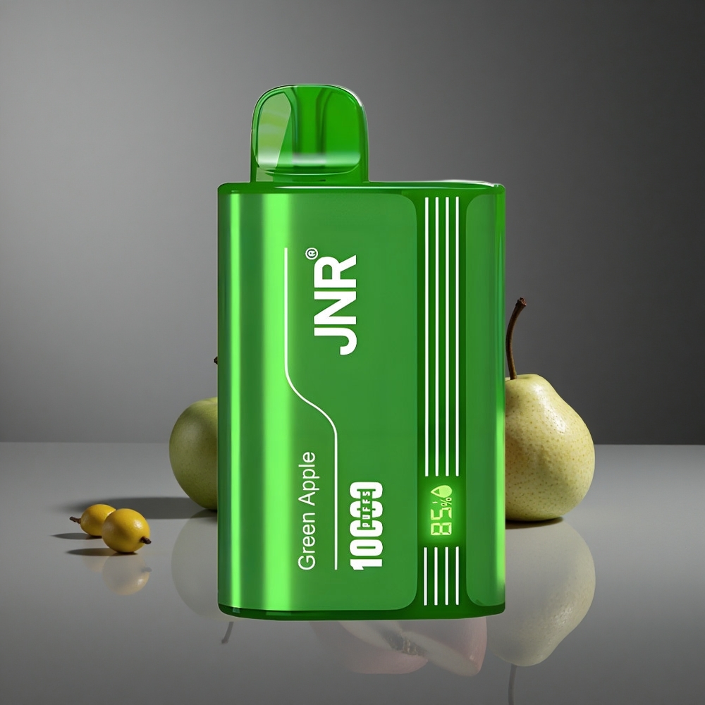 Manzana Verde Melocotón Pera JNR Tank 10000 Puffs Batería 650mAh Pantalla Digital Peru wholesale