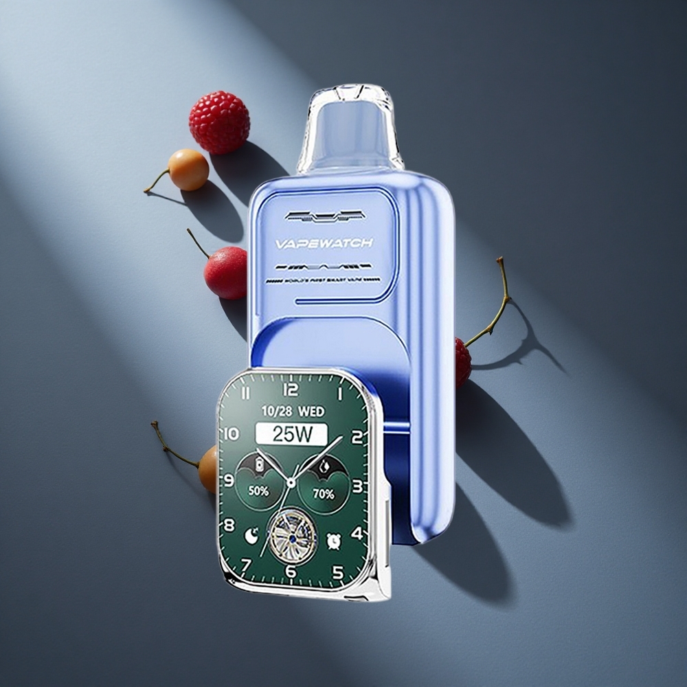 Arándano Azul Hielo JNR Vape Watch 30000 Puffs 19mL Capacidad de E-líquido 1000mAh Capacidad de Batería Peru wholesale