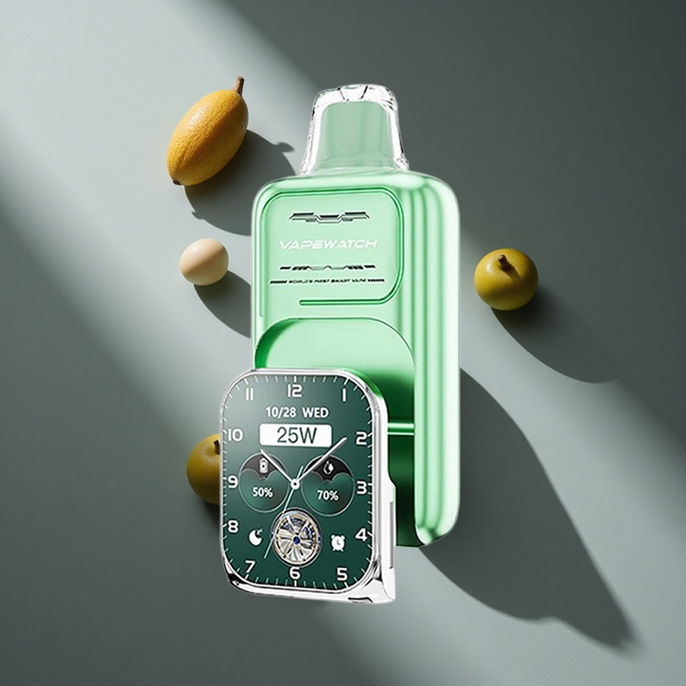 Menta Miami JNR Vape Watch 30000 Puffs 19mL Capacidad de E-líquido Peru wholesale