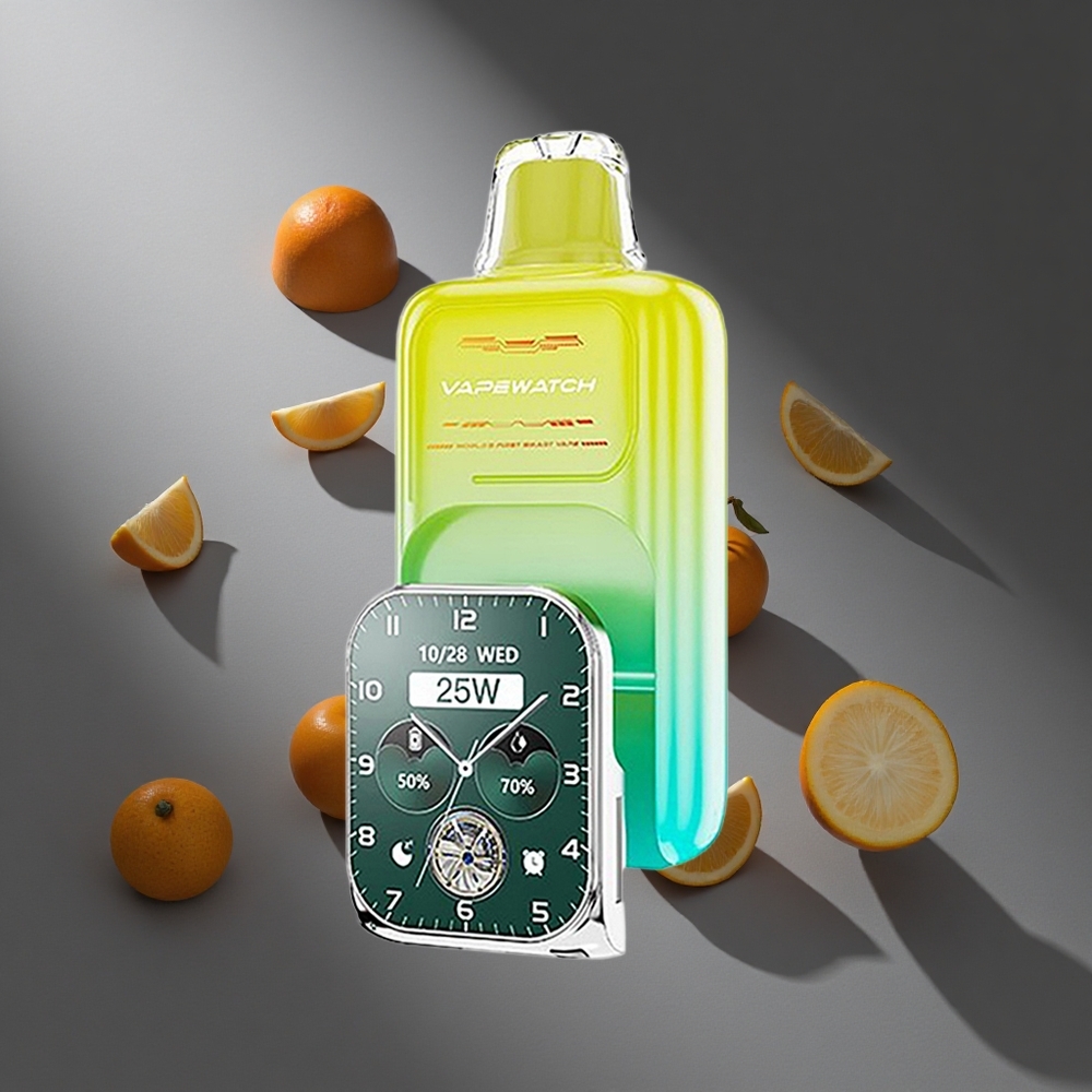 Naranja Mango JNR Vape Watch 30000 Puffs 19mL 1000mAh Peru wholesale