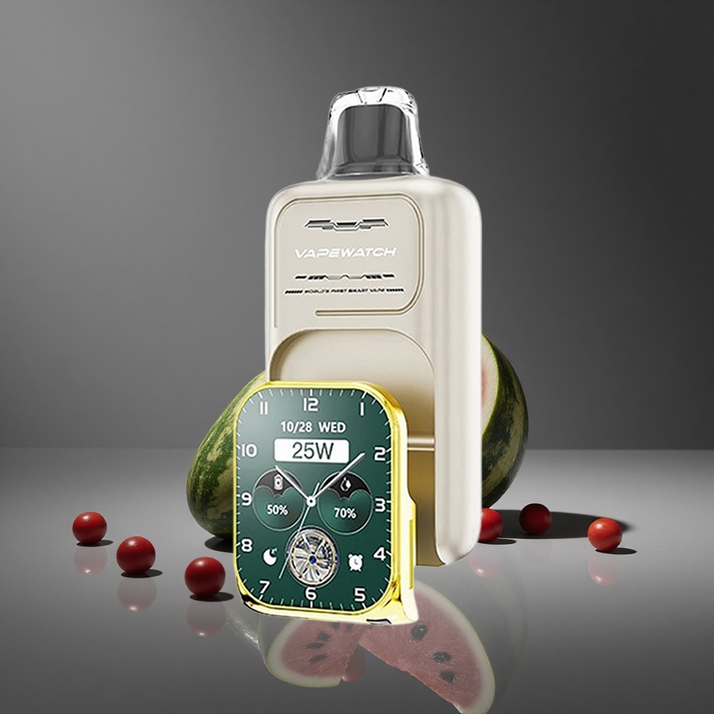 Sandía Helada JNR Vape Watch 30000 Puffs 19mL Recargable Tipo-C Carga Rápida Peru wholesale