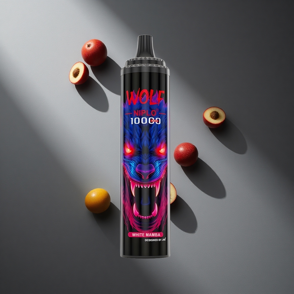 Blanco Mamba JNR Wolf Niplo 10000 Puffs 20ml 0%/2%/5% Nicotina Peru wholesale