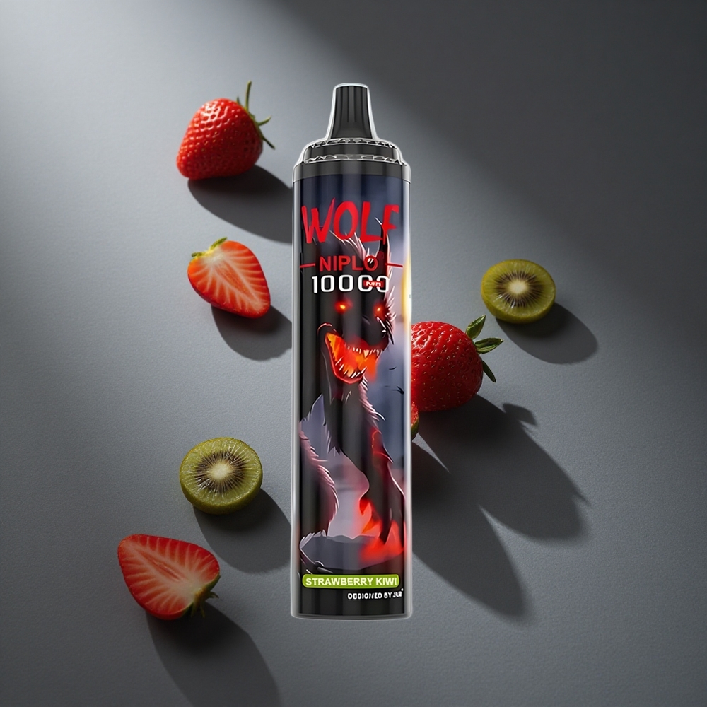 Fresa Kiwi JNR Wolf Niplo 10000 Puffs 20ml 0%/2%/5% Nicotina Peru wholesale