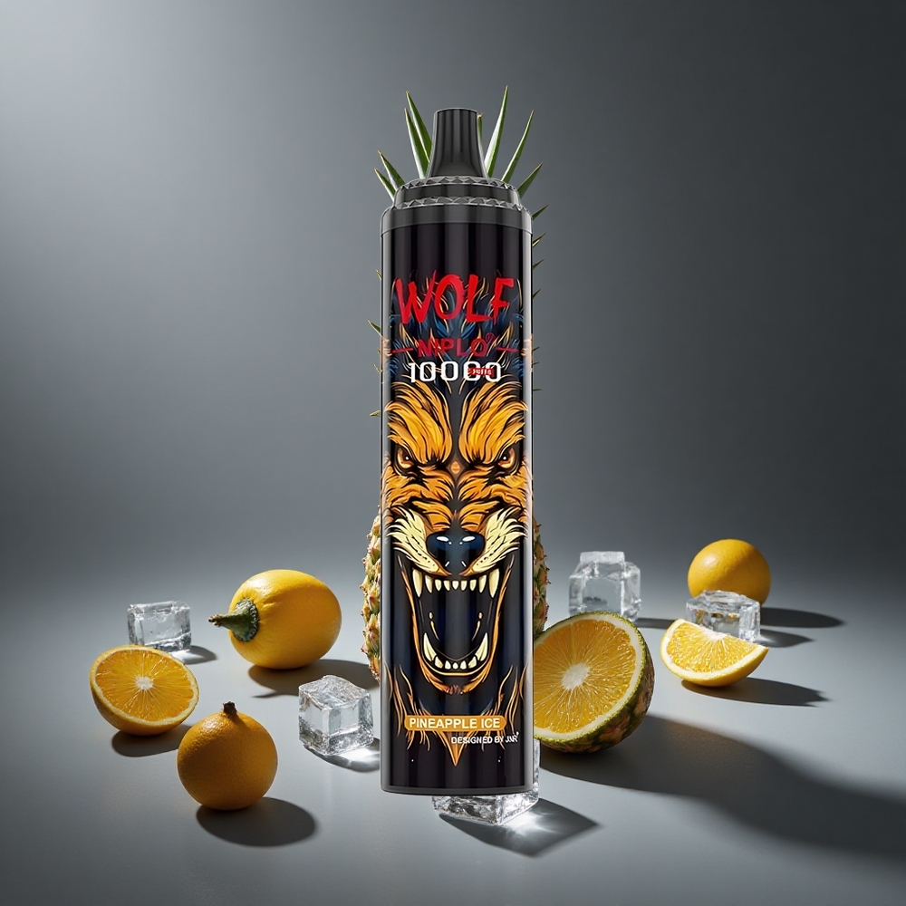 Piña Helada JNR Wolf Niplo 10000 Puffs 20ml 0%/2%/5% Nicotina Peru wholesale