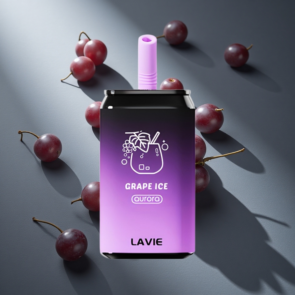Hielo de Uva LAVIE Aurora 11000 Puffs 22ML 650mAh Peru wholesale