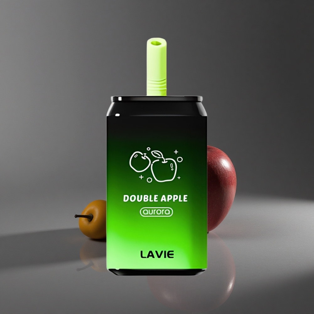 Manzana Doble LAVIE Aurora 11000 Puffs 22ML Capacidad Perú Wholesale