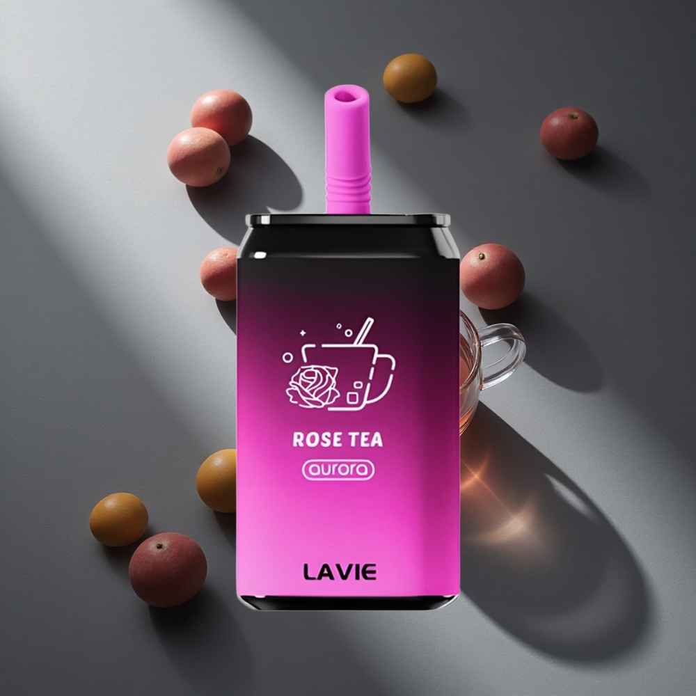 Té de Rosa LAVIE Aurora 11000 Puffs 22ML Recargable Peru wholesale